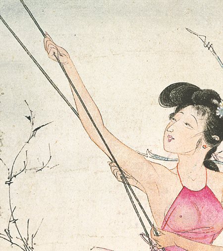 安宁-胡也佛的仕女画和最知名的金瓶梅秘戏图